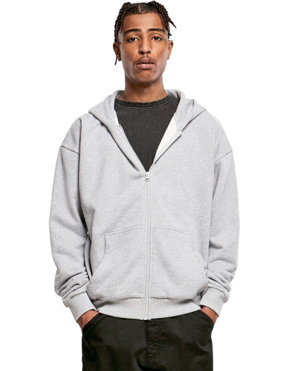 Ultra Heavy Zip Hoody Build Your Brand BY192 - Oversize