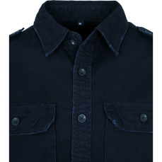 Vintage Shirt Long Sleeve Build Your Brandit 9373 - Z długim rękawem