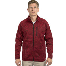 Men´s Full Zip Sweater Knit Jacket Burnside 3901 - Polary