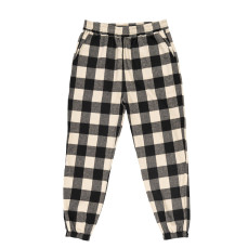 Flannel Jogger Pant Burnside 8810 - Dresowe