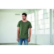 Men´s Jersey Raw Neck Tee Canvas 3014 - Okrągły dekolt