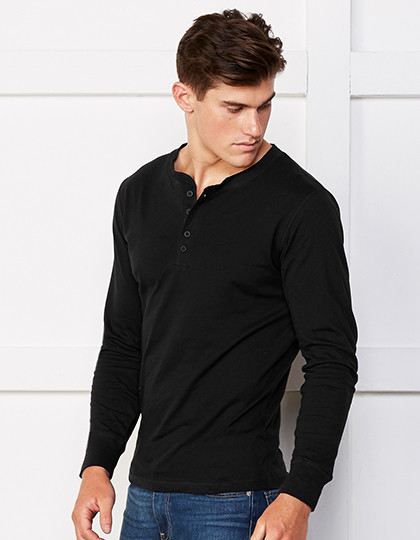 Jersey Long Sleeve Henley Canvas 3150 - Pozostałe