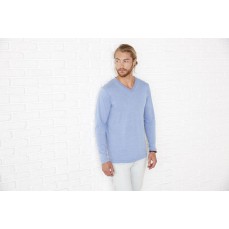 Triblend Long Sleeve V-Neck Tee Canvas 3425 - Pozostałe