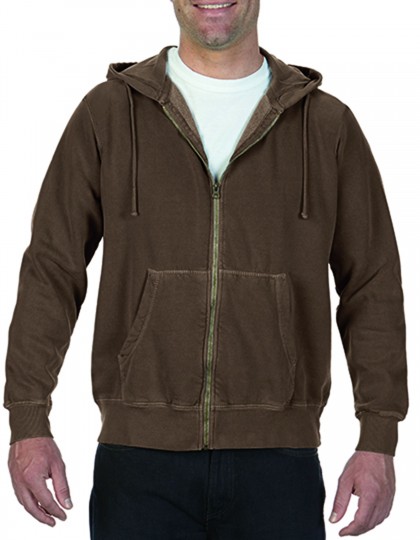 Adult Full Zip Hooded Sweatshirt Comfort Colors 1568 - Na zamek / guziki