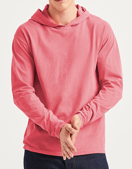 Adult Heavyweight Long Sleeve Hooded Tee Comfort Colors 4900 - Z kapturem