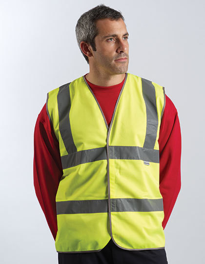 Professional Safety Vest Yellow Dickies SA22010 - Kamizelki