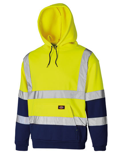 Two Tone High Visible Hoody Dickies SA22095 - Bluzy