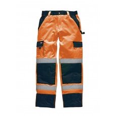 High Visibility Industry 300 Trousers EN20471 Dickies SA30035 - Spodnie