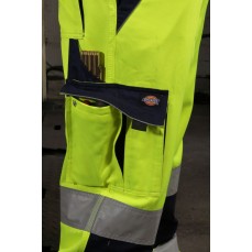 High Visibility Industry 300 Trousers EN20471 Dickies SA30035 - Spodnie