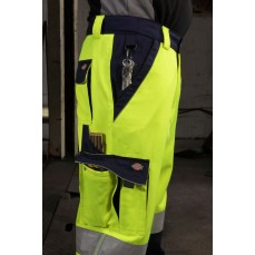 High Visibility Industry 300 Trousers EN20471 Dickies SA30035 - Spodnie