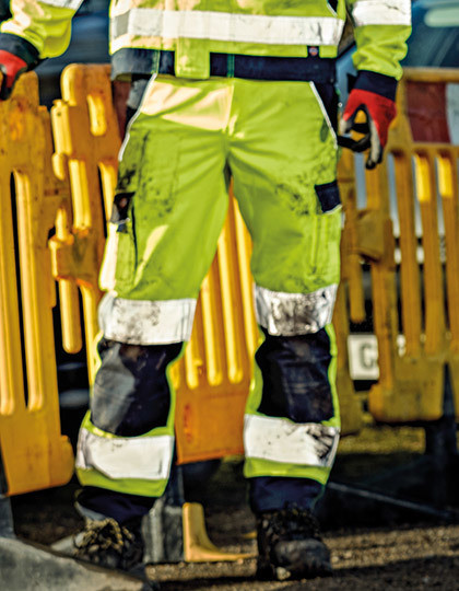 High Visibility Industry 300 Trousers EN20471 Dickies SA30035 - Spodnie