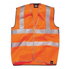 Professional Safety Vest Orange Dickies SA30310 - Kamizelki