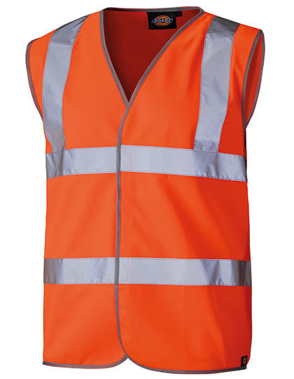 Professional Safety Vest Orange Dickies SA30310 - Kamizelki