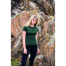 Cascades Organic Women´s Tee Ecologie EA001F - Okrągły dekolt