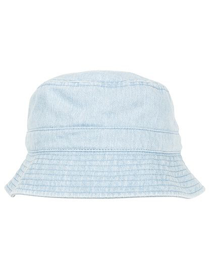 Denim Bucket Hat FLEXFIT 5003DB - Rybaczki i kapelusze