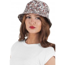 Flower Pattern Bucket Hat FLEXFIT 5003FP - Rybaczki i kapelusze