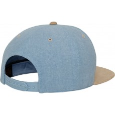 Chambray-Suede Snapback FLEXFIT 6089CH - Snapbacki