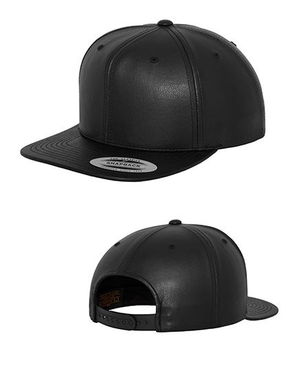 Full Leather Imitation Snapback FLEXFIT 6089FL - Snapbacki