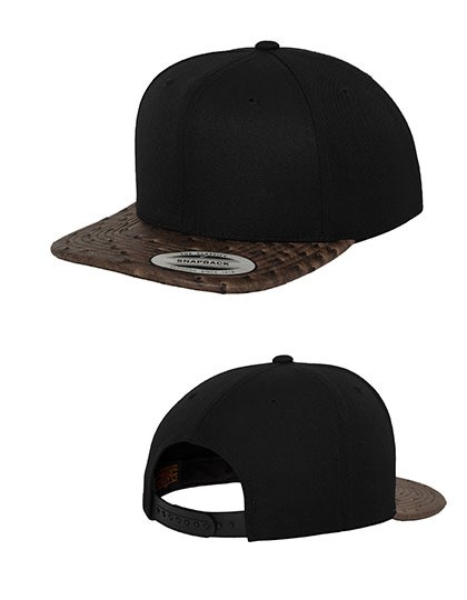 Leather Snapback FLEXFIT 6089LH - Snapbacki