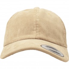 Low Profile Corduroy Dad Cap FLEXFIT 6245CD - 6 panelowe