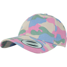 Low Profile Cotton Camo Cap FLEXFIT 6245FC - Sportowe