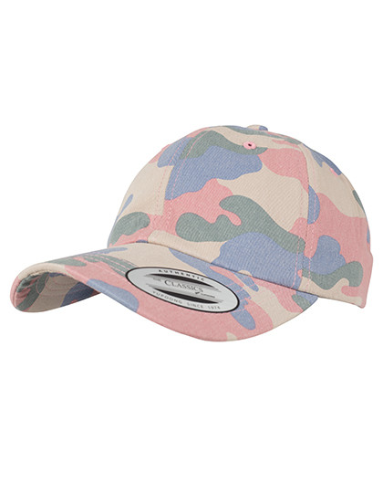 Low Profile Cotton Camo Cap FLEXFIT 6245FC - Sportowe