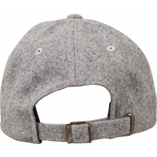 Low Profile Melton Wool Dad Cap FLEXFIT 6245MW - 6 panelowe