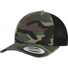 Camo Trucker Cap FLEXFIT 6606C - 5 panelowe