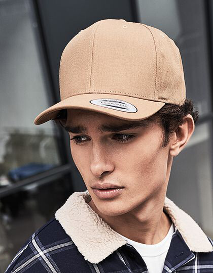 Czapki sportowe 6-Panel Curved Metal Snap Cap FLEXFIT | Flex Caps