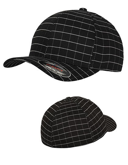 Square Check Cap FLEXFIT 9277 - 6 panelowe