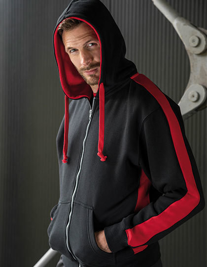 Full Zip Hoodie Finden+Hales LV330 - Tylko męskie