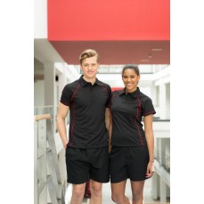 Ladies´ Piped Performance Polo Finden+Hales LV371 - Sportowe koszulki polo