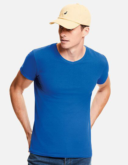 Iconic 150 V Neck T Fruit of the Loom 61-442-0 - Dekolt w kształcie V