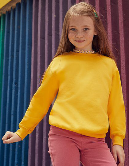 Kids´ Classic Set-In Sweat Fruit of the Loom 62-041-0 - Bluzy