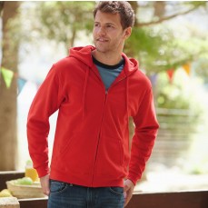 Classic Hooded Sweat Jacket Fruit of the Loom 62-062-0 - Tylko męskie