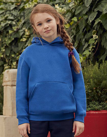 Kids´ Premium Hooded Sweat Fruit of the Loom 62-037-0 - Z kapturem