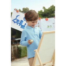 Kids´ Long Sleeve 65/35 Polo Fruit of the Loom 63-201-0 - Koszulki polo