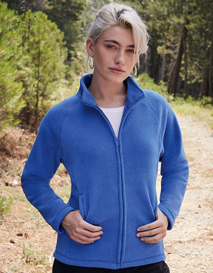 Lady-Fit Full-Zip Fleece Fruit of the Loom 62-066-0 - Na zamek