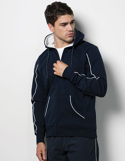 Sportowa koszulka Hooded Track Top Gamegear KK921 - Tylko męskie