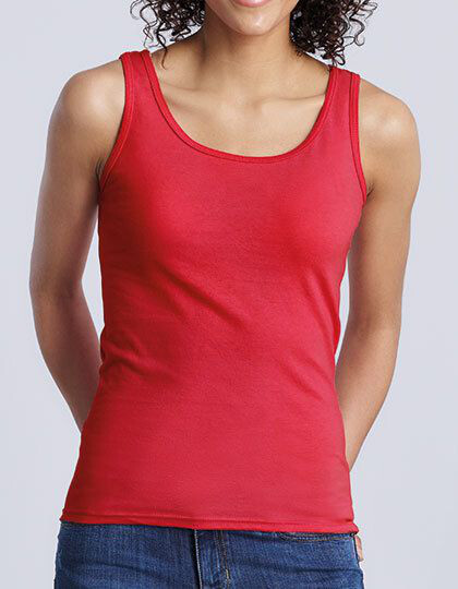 Softstyle® Women´s Tank Top Gildan 64200L - Bez rękawów