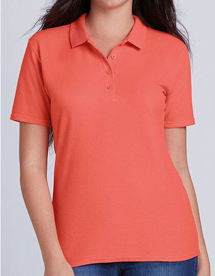 Softstyle® Women´s Piqué Polo Gildan 64800L - Z krótkim rękawem