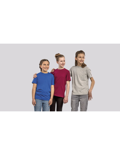 Kids´ Organic Luxury Roundneck Tees HRM 2001 - Krótki rękaw