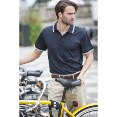 Men´s Coolplus® Short Sleeved Tipped Polo Shirt Henbury H482 - Z krótkim rękawem