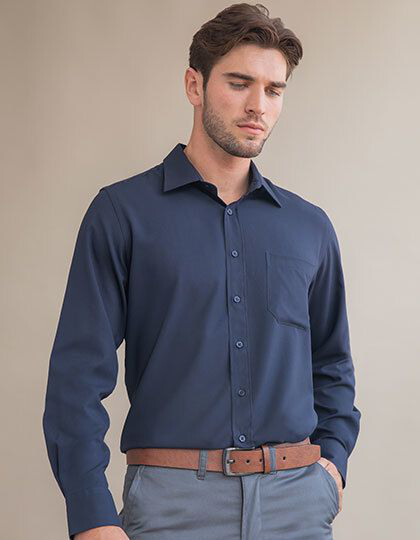 Men´s Wicking Long Sleeve Shirt Henbury H590 - Z długim rękawem