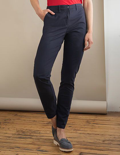 Ladies´ Stretch Chino Henbury H651 - Długie