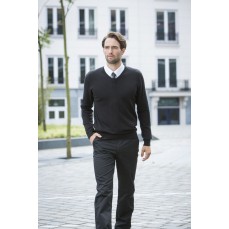 Men´s Lightweight V-Neck Jumper Henbury H720 - Męskie