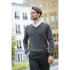 Men´s Lightweight V-Neck Jumper Henbury H720 - Męskie