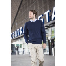 Crew Neck Lambswool Jumper Henbury H735 - Męskie