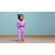 Baby Playsuit Long Sleeve JHK SWRBSUIT - Body i śpioszki