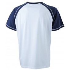 Men´s Raglan-T James&Nicholson JN010 - Z kolorowymi rękawami